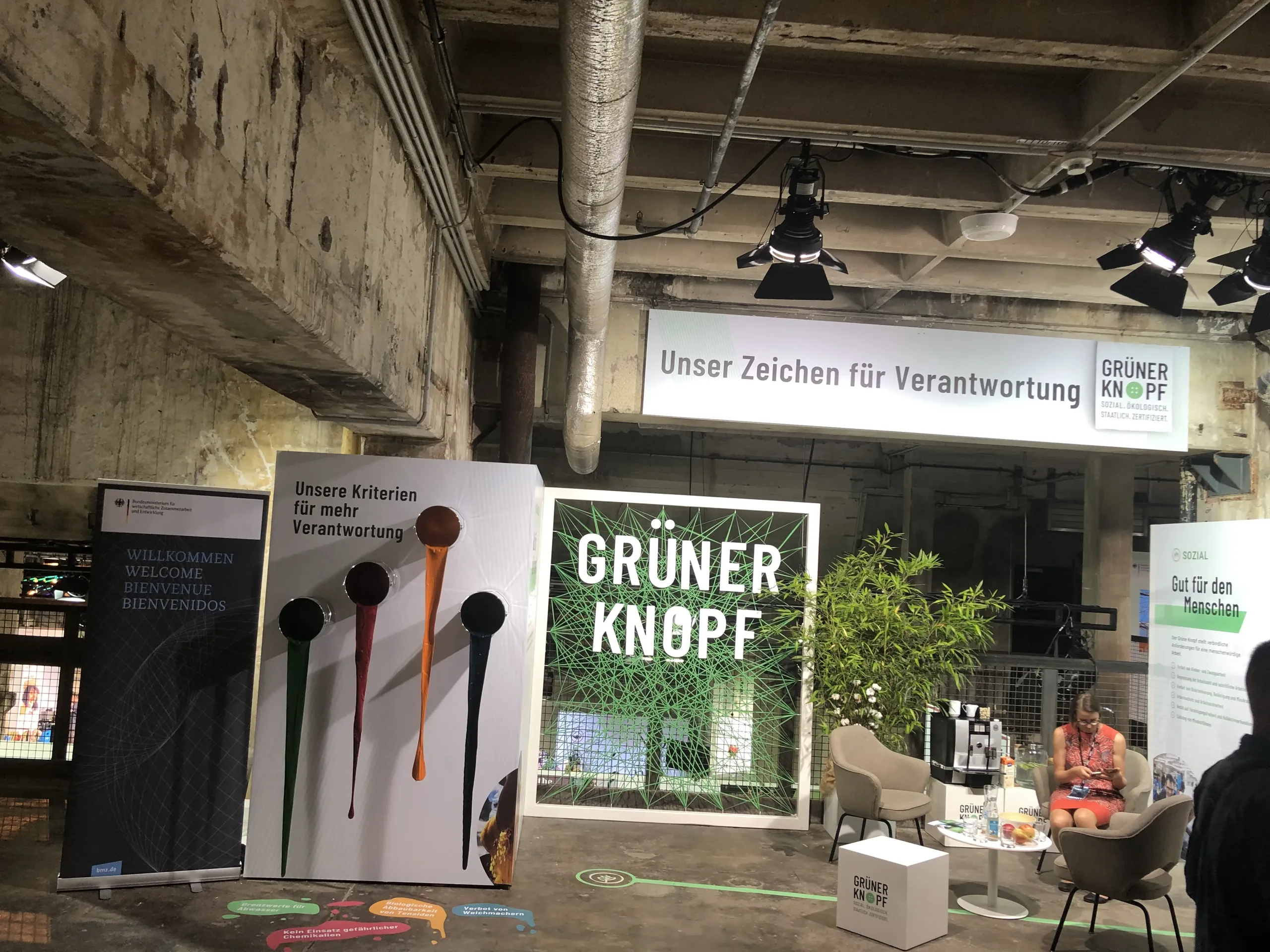 Grüner Knopf – Nachhaltigkeitsmesse