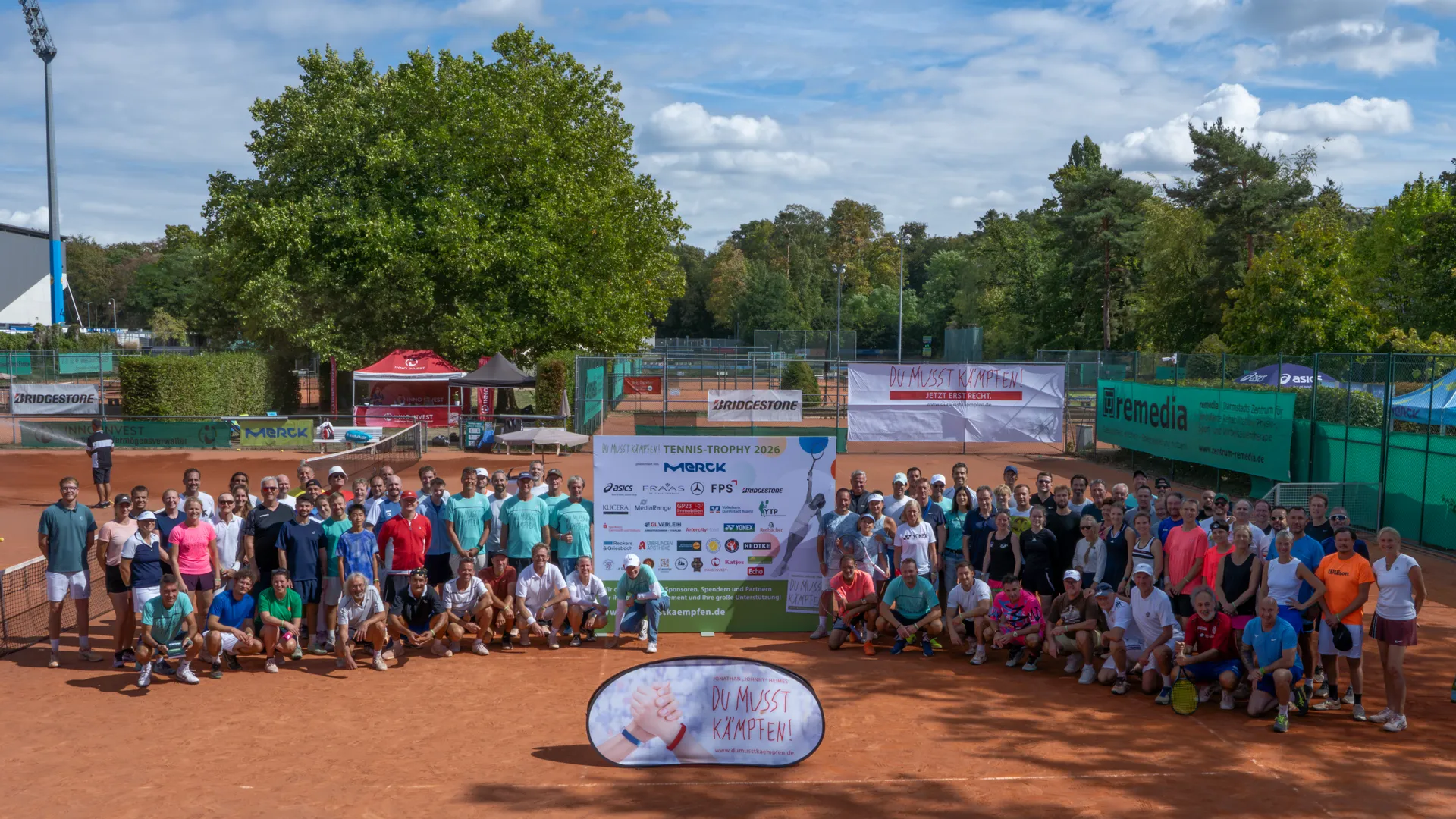 Jefferys bei der DUMUSSTKÄMPFEN! Tennis-Trophy 2026