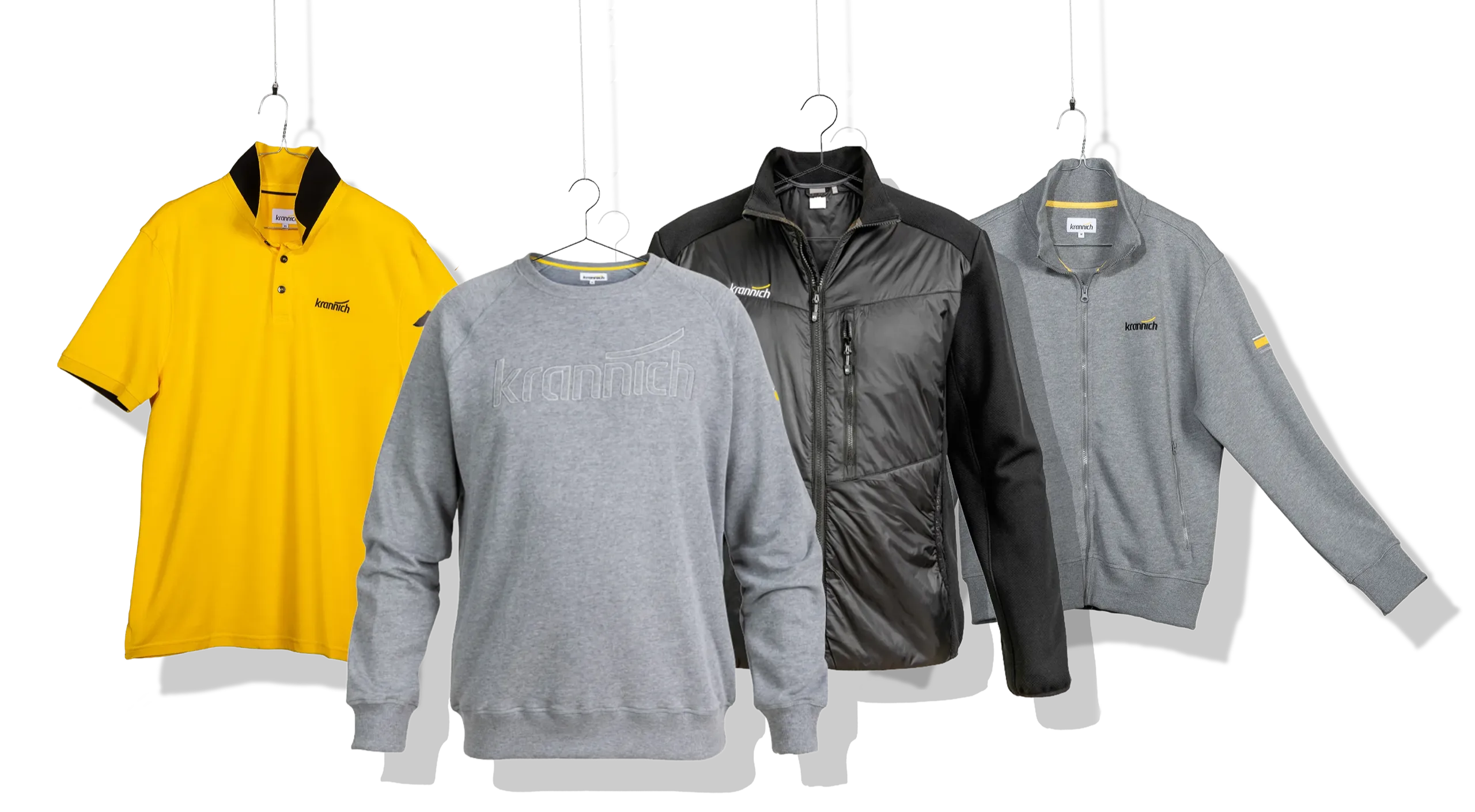 Krannich — Poloshirt, Pulli, Jacke und Zipjacke