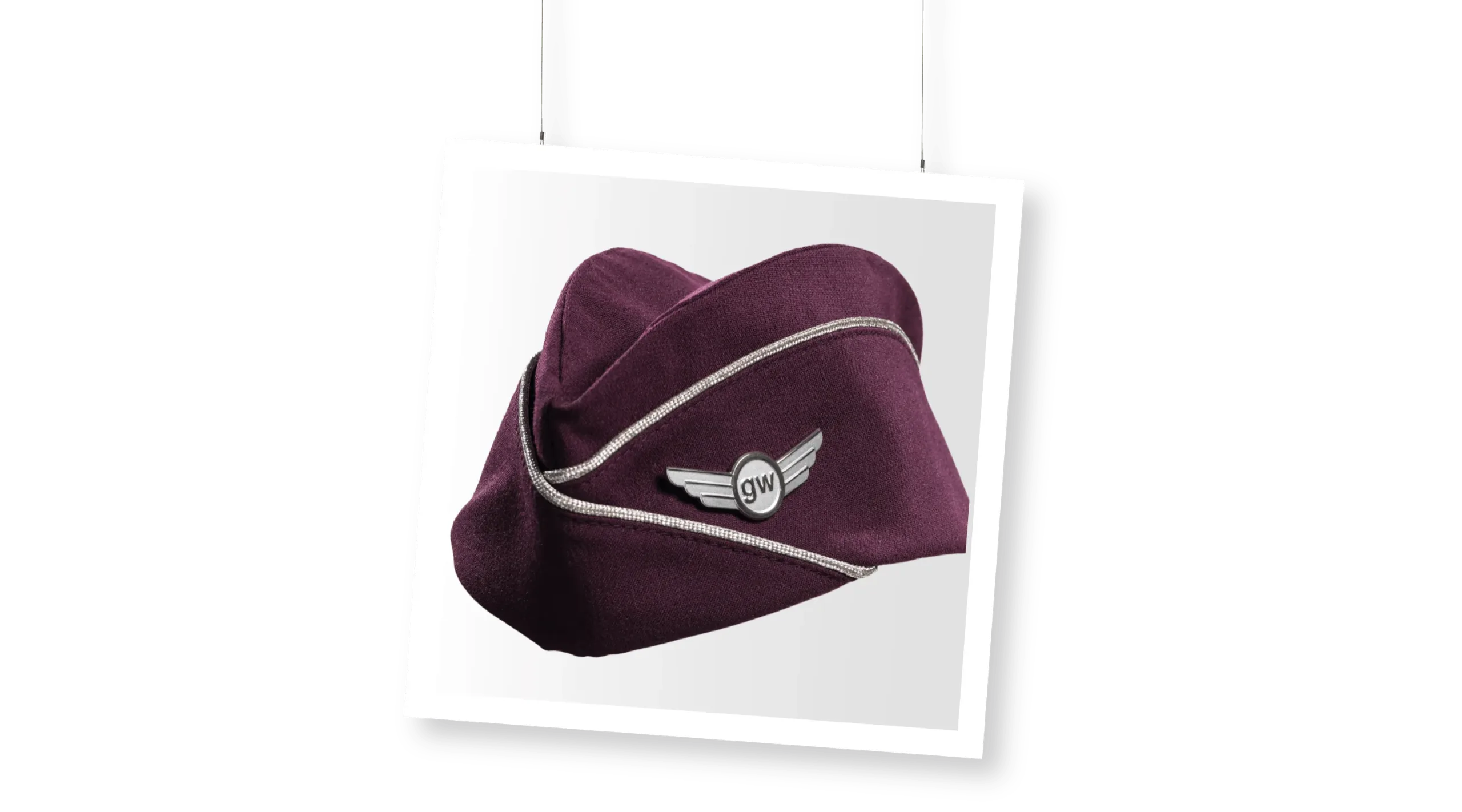 German Wings — Kopfbedeckung / Schiffchen für Flugbegleiter