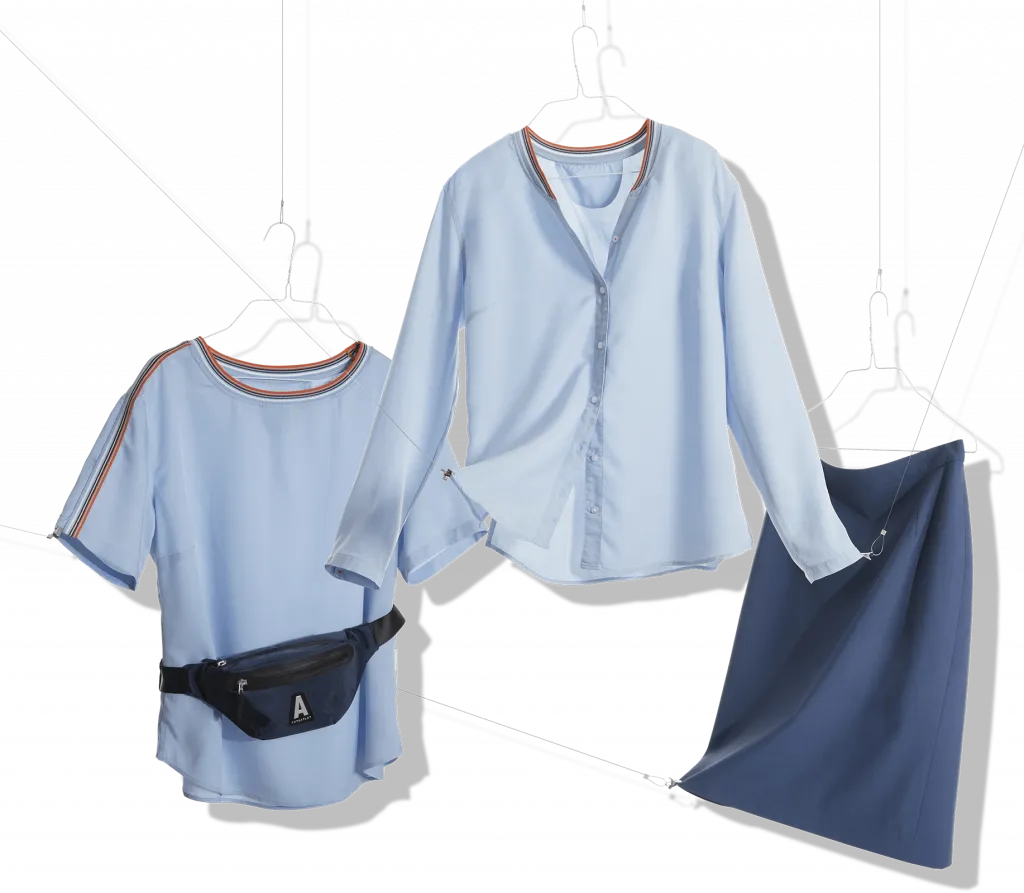 Weiße Bluse oder Bundhose - Arbeitskleidung