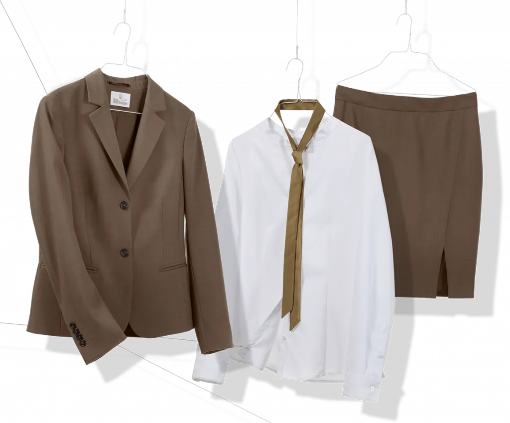 Hosen, Kleider & Kombinationen: Business Wear für einen starken Auftritt