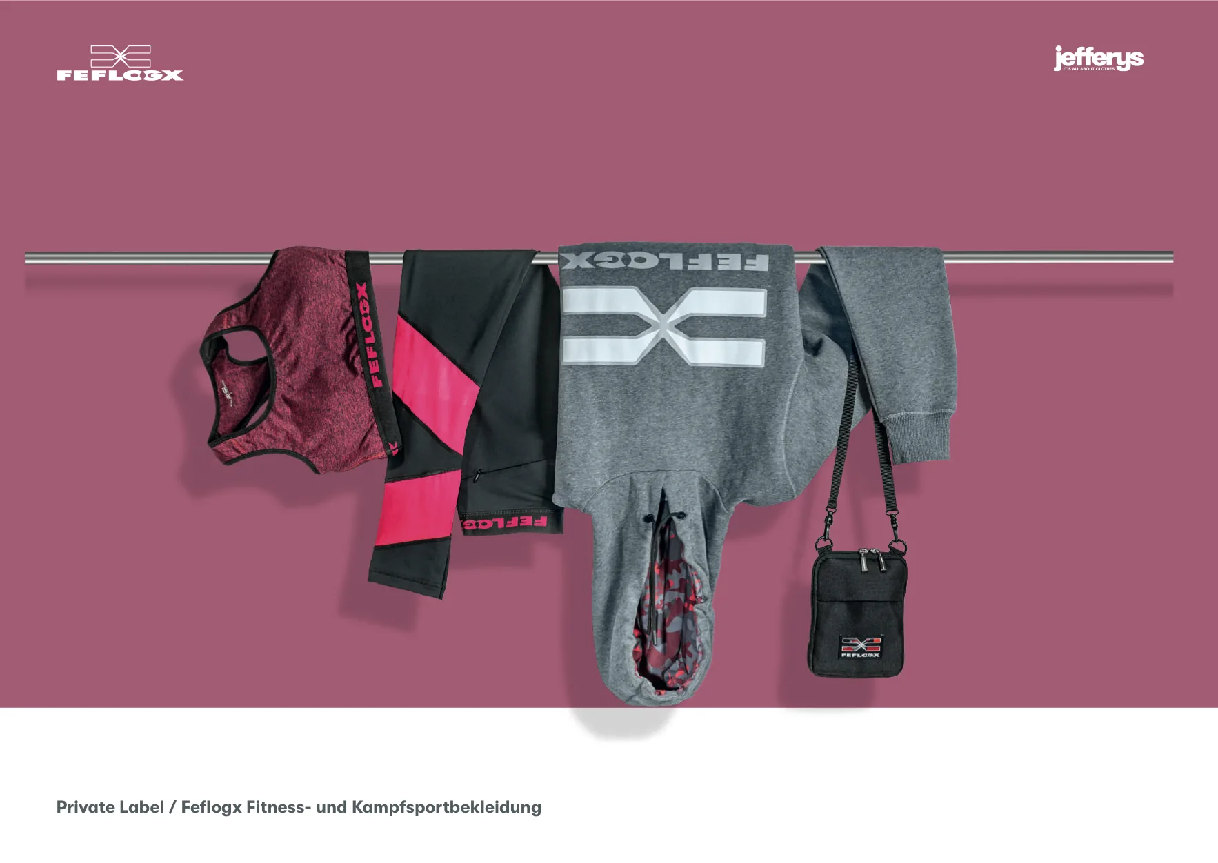 Jefferys Imagebook, Seite 29 von 38 – Private Label: Feflogx Fitness- und Kampfsportbekleidung