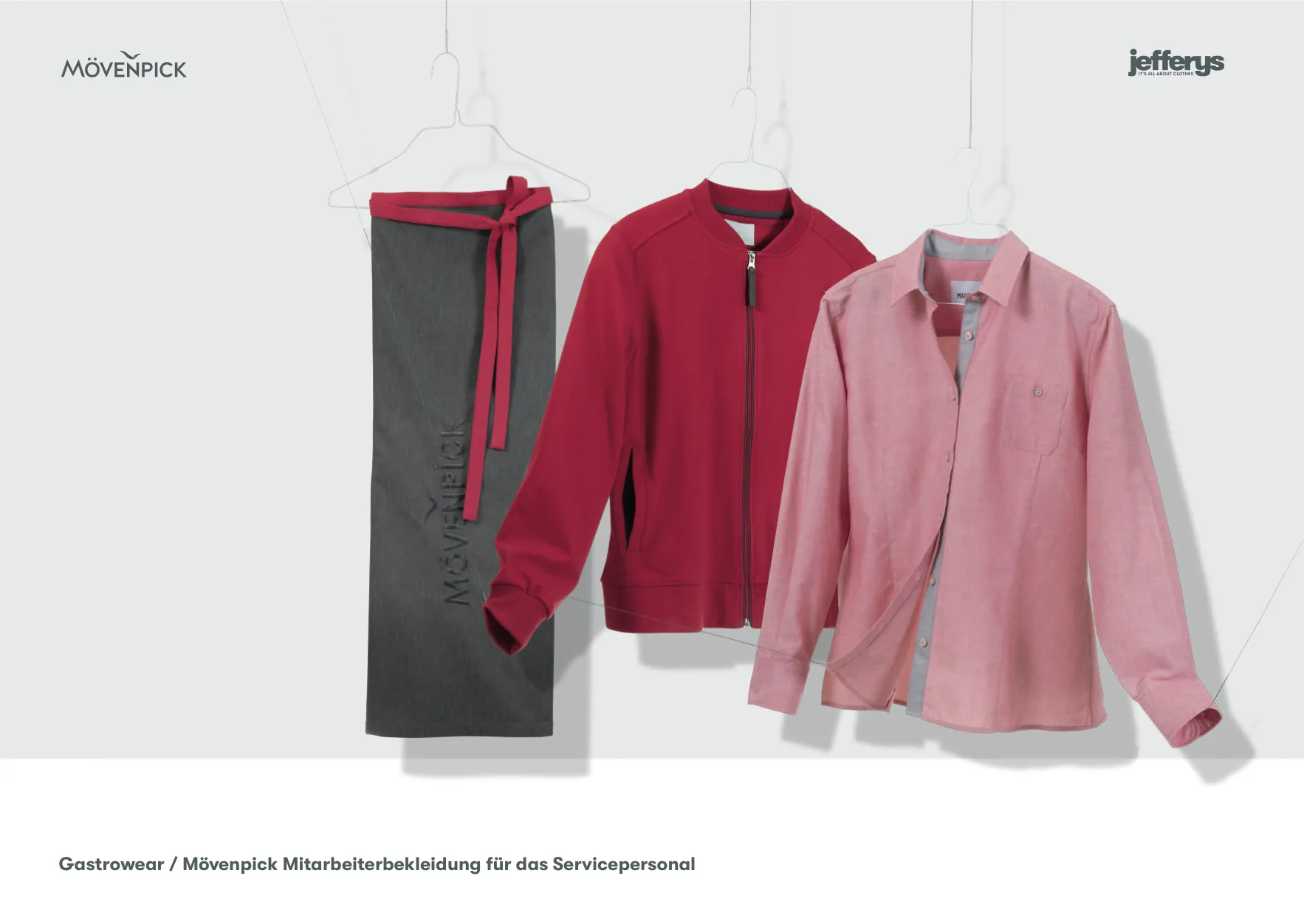 Jefferys Imagebook, Seite 32 von 38 – Gastrowear: Mövenpick Servicebekleidung